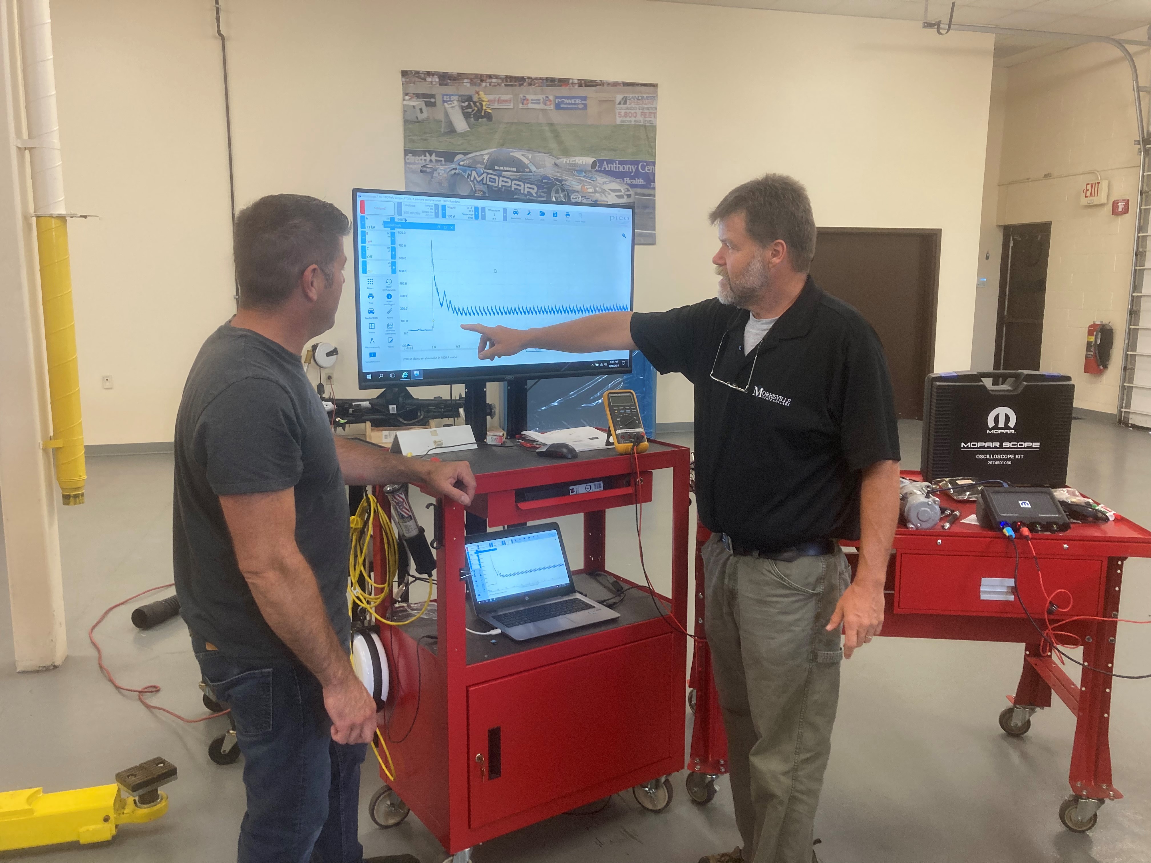 Ron Alexander teaches at Mopar