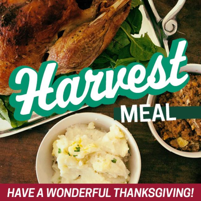 Harvest meal